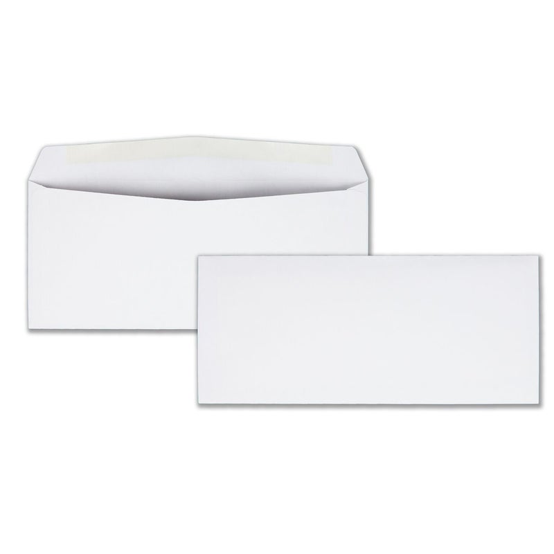Quality Park Business Envelopes (QUA90090), Super White, #9 - Image 1
